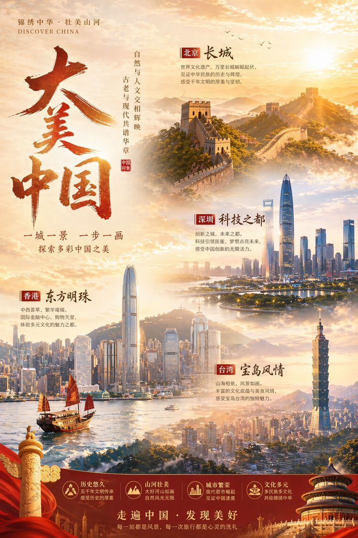 ChatGPT Images 2.0 文旅海报测试
